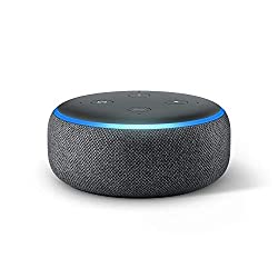 Echo Dot (3rd Gen) – Smart speaker with Alexa – Charcoal